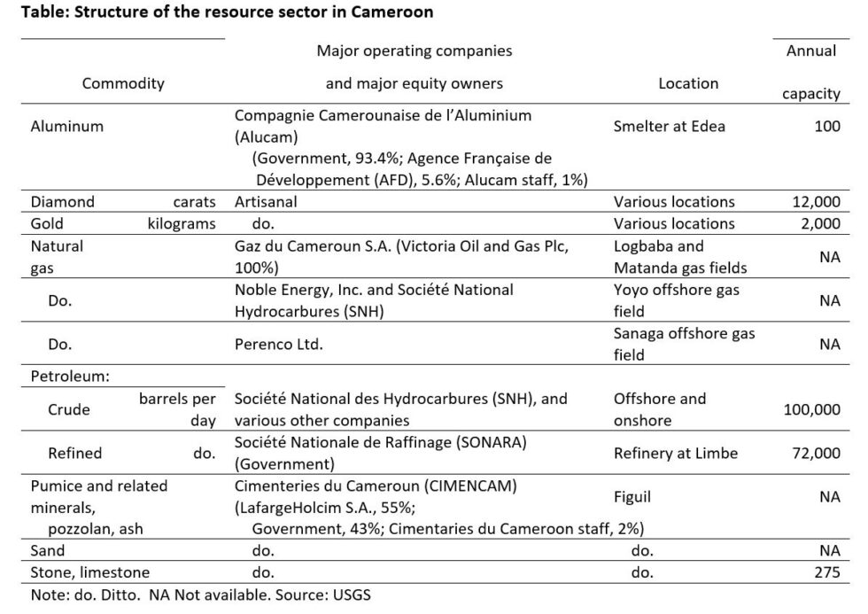 Country focus COVID19 and the resource sector in Cameroon  insights